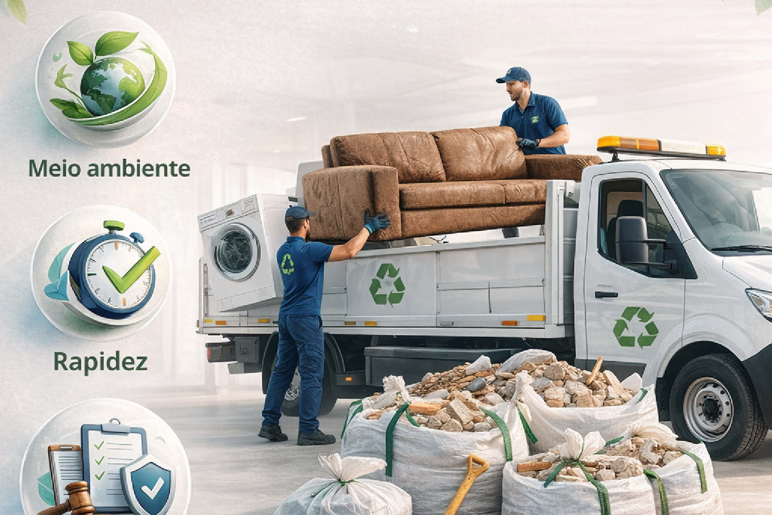 Como fazer o descarte correto de móveis, eletrodomésticos e entulho em Cotia (sem multas)